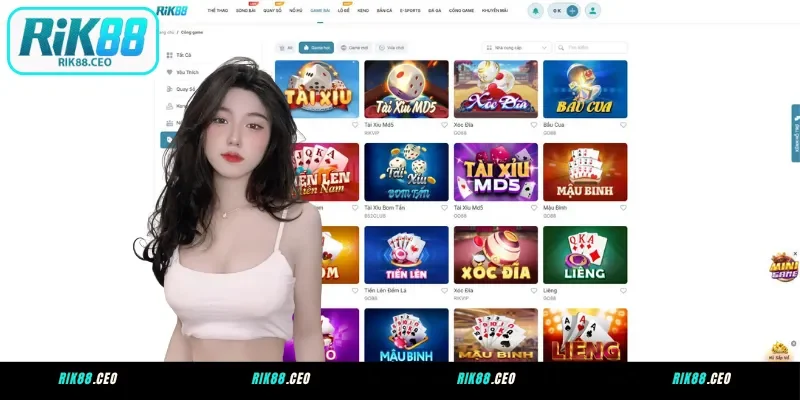 Game bài đa dạng, kịch tính, thắng thưởng cực hấp dẫn